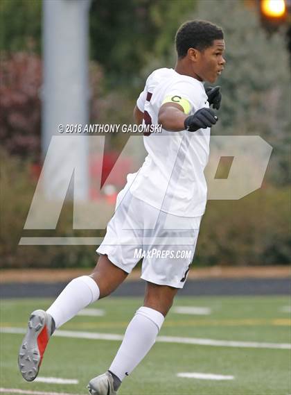 Thumbnail 1 in Solorio vs. Saint Ignatius College Prep (IHSA 2A Sectional Playoff) photogallery.