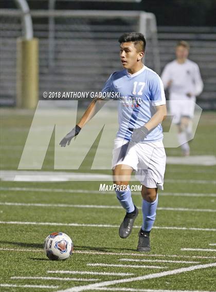 Thumbnail 3 in Solorio vs. Saint Ignatius College Prep (IHSA 2A Sectional Playoff) photogallery.