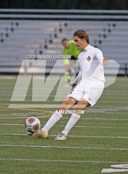 Thumbnail 1 in Solorio vs. Saint Ignatius College Prep (IHSA 2A Sectional Playoff) photogallery.