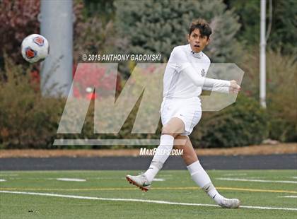 Thumbnail 3 in Solorio vs. Saint Ignatius College Prep (IHSA 2A Sectional Playoff) photogallery.