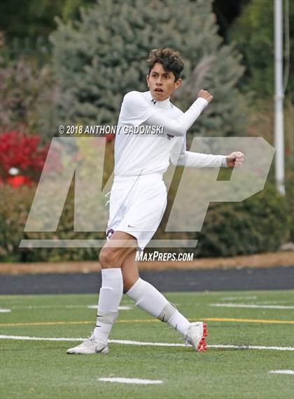 Thumbnail 1 in Solorio vs. Saint Ignatius College Prep (IHSA 2A Sectional Playoff) photogallery.