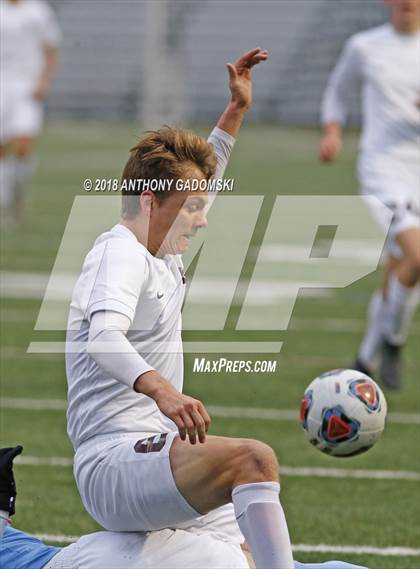 Thumbnail 1 in Solorio vs. Saint Ignatius College Prep (IHSA 2A Sectional Playoff) photogallery.