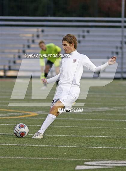 Thumbnail 3 in Solorio vs. Saint Ignatius College Prep (IHSA 2A Sectional Playoff) photogallery.
