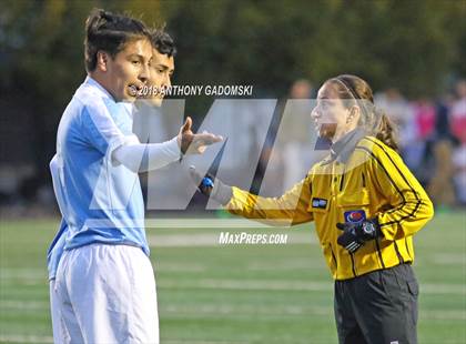 Thumbnail 2 in Solorio vs. Saint Ignatius College Prep (IHSA 2A Sectional Playoff) photogallery.