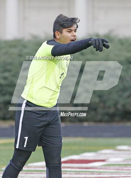 Thumbnail 3 in Solorio vs. Saint Ignatius College Prep (IHSA 2A Sectional Playoff) photogallery.
