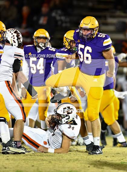 Thumbnail 2 in Meigs County @ Trousdale County (TSSAA 2A Semifinal) photogallery.