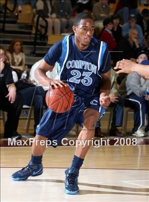 Thumbnail 1 in Compton vs. JSerra Catholic (Ocean View Tournament) photogallery.