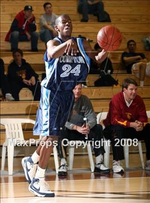 Thumbnail 3 in Compton vs. JSerra Catholic (Ocean View Tournament) photogallery.
