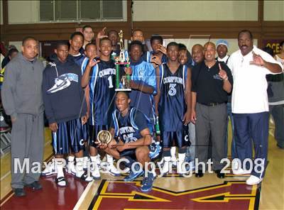Thumbnail 2 in Compton vs. JSerra Catholic (Ocean View Tournament) photogallery.