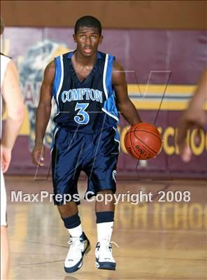 Thumbnail 1 in Compton vs. JSerra Catholic (Ocean View Tournament) photogallery.