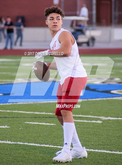 Thumbnail 1 in Round Valley vs. Santa Cruz Valley (AIA 2A Semifinal) photogallery.