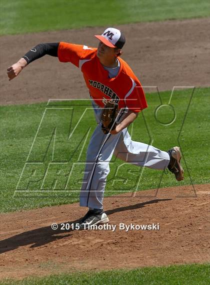 Thumbnail 1 in Moorhead vs St. Michael Albertville (MSHL 8AAA Sections)  photogallery.