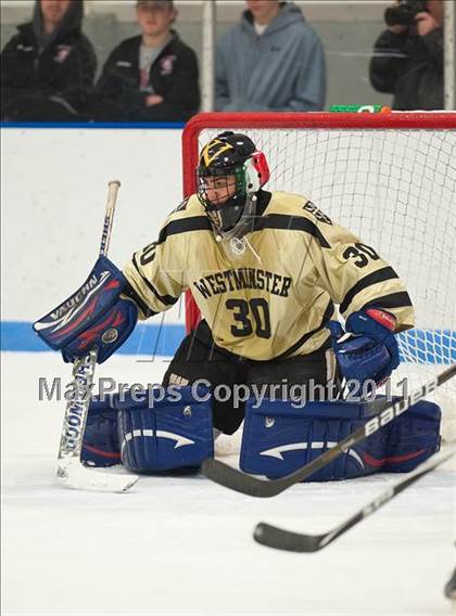 Thumbnail 1 in Westminster vs Kimball Union (Flood-Marr Tournament) photogallery.