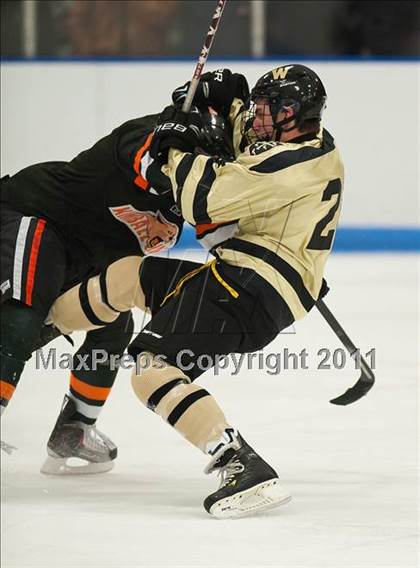 Thumbnail 1 in Westminster vs Kimball Union (Flood-Marr Tournament) photogallery.