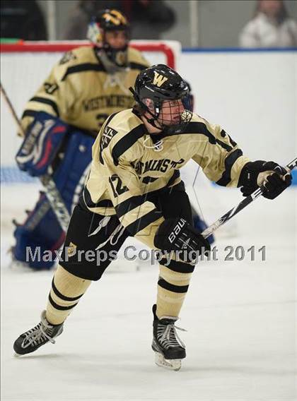 Thumbnail 2 in Westminster vs Kimball Union (Flood-Marr Tournament) photogallery.