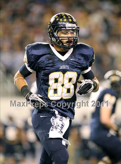 Thumbnail 3 in Byron Nelson vs. Stephenville (4A Division 2 Region 1 Area) photogallery.