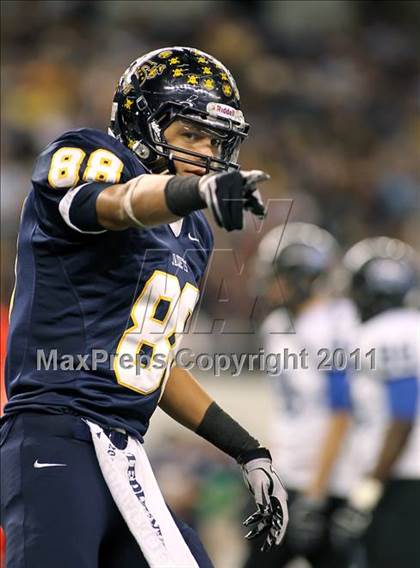 Thumbnail 1 in Byron Nelson vs. Stephenville (4A Division 2 Region 1 Area) photogallery.
