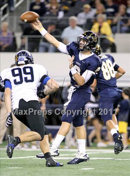 Thumbnail 1 in Byron Nelson vs. Stephenville (4A Division 2 Region 1 Area) photogallery.
