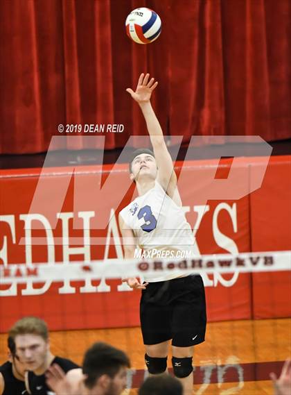 Thumbnail 1 in Lincoln-Way East @ Marist (IHSA 4A Sectional Final) photogallery.