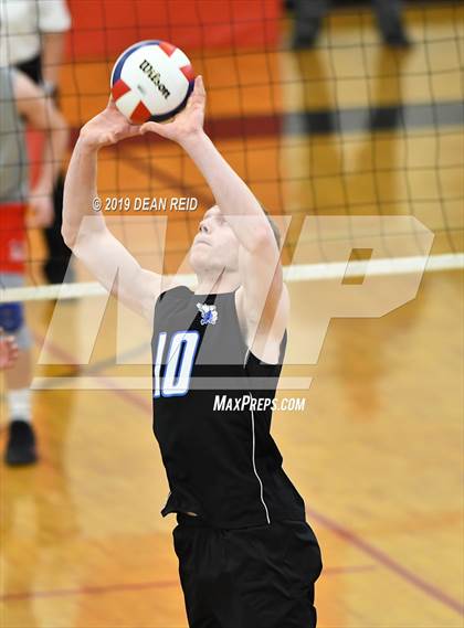 Thumbnail 2 in Lincoln-Way East @ Marist (IHSA 4A Sectional Final) photogallery.
