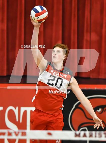 Thumbnail 3 in Lincoln-Way East @ Marist (IHSA 4A Sectional Final) photogallery.