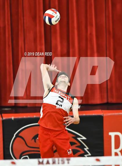 Thumbnail 3 in Lincoln-Way East @ Marist (IHSA 4A Sectional Final) photogallery.