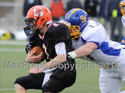 Thumbnail 1 in Shadyside vs. St. John's (OHSAA D VI Final) photogallery.