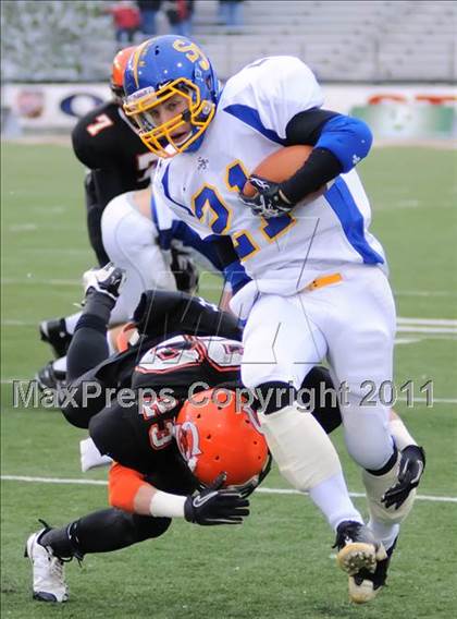 Thumbnail 2 in Shadyside vs. St. John's (OHSAA D VI Final) photogallery.