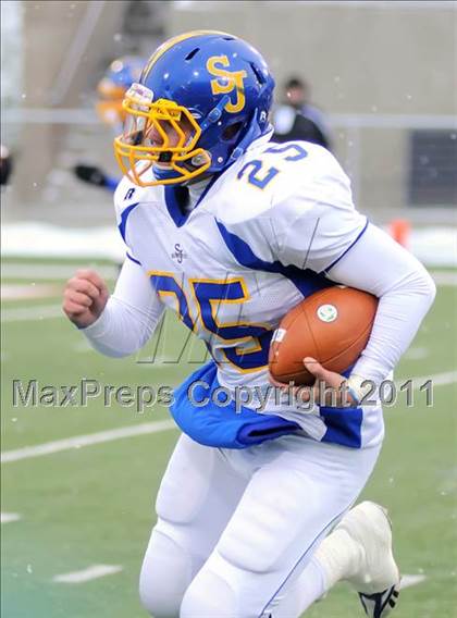 Thumbnail 1 in Shadyside vs. St. John's (OHSAA D VI Final) photogallery.