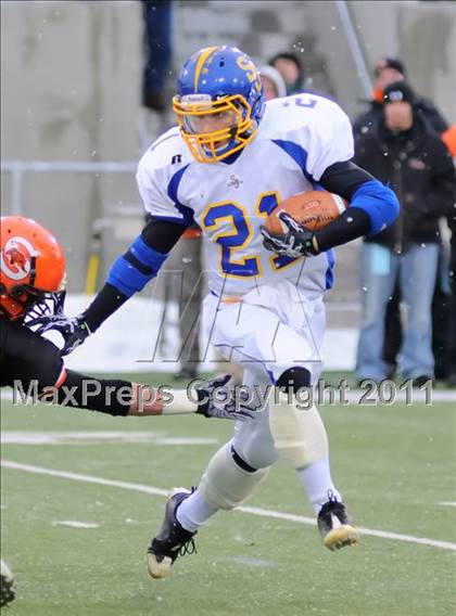 Thumbnail 2 in Shadyside vs. St. John's (OHSAA D VI Final) photogallery.
