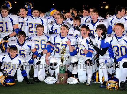 Thumbnail 1 in Shadyside vs. St. John's (OHSAA D VI Final) photogallery.