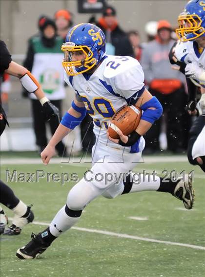 Thumbnail 1 in Shadyside vs. St. John's (OHSAA D VI Final) photogallery.