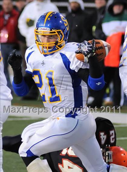 Thumbnail 2 in Shadyside vs. St. John's (OHSAA D VI Final) photogallery.