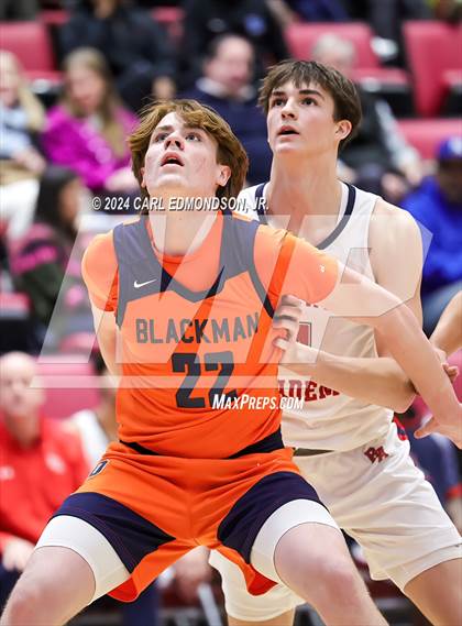 Thumbnail 2 in Brentwood Academy vs. Blackman photogallery.
