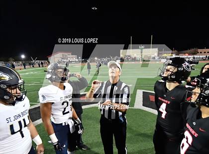Thumbnail 1 in St. John Bosco @ Centennial (CIF SS DIV 1 Semi Final Playoff) photogallery.