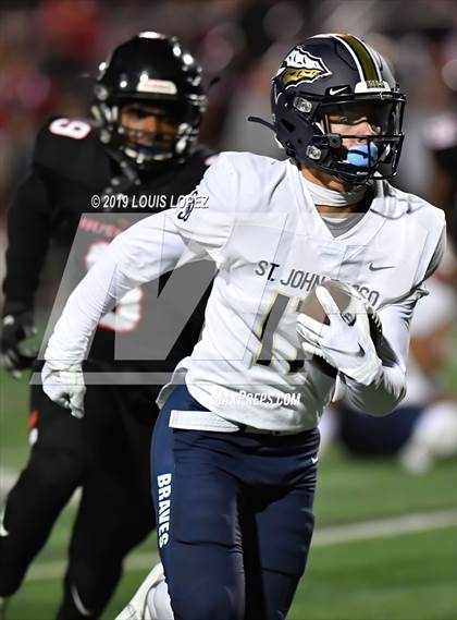 Thumbnail 3 in St. John Bosco @ Centennial (CIF SS DIV 1 Semi Final Playoff) photogallery.