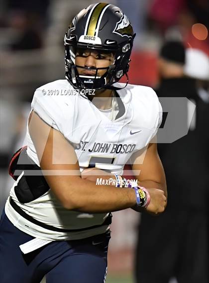 Thumbnail 1 in St. John Bosco @ Centennial (CIF SS DIV 1 Semi Final Playoff) photogallery.
