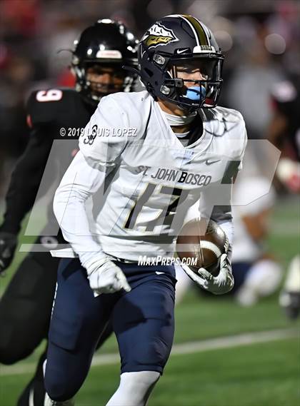 Thumbnail 2 in St. John Bosco @ Centennial (CIF SS DIV 1 Semi Final Playoff) photogallery.