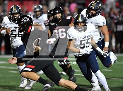 Thumbnail 1 in St. John Bosco @ Centennial (CIF SS DIV 1 Semi Final Playoff) photogallery.