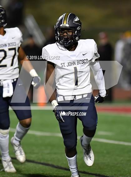 Thumbnail 1 in St. John Bosco @ Centennial (CIF SS DIV 1 Semi Final Playoff) photogallery.