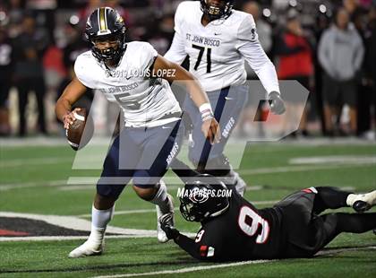 Thumbnail 1 in St. John Bosco @ Centennial (CIF SS DIV 1 Semi Final Playoff) photogallery.