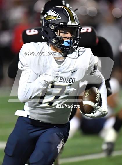 Thumbnail 1 in St. John Bosco @ Centennial (CIF SS DIV 1 Semi Final Playoff) photogallery.