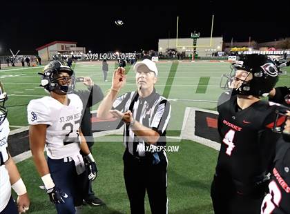 Thumbnail 1 in St. John Bosco @ Centennial (CIF SS DIV 1 Semi Final Playoff) photogallery.