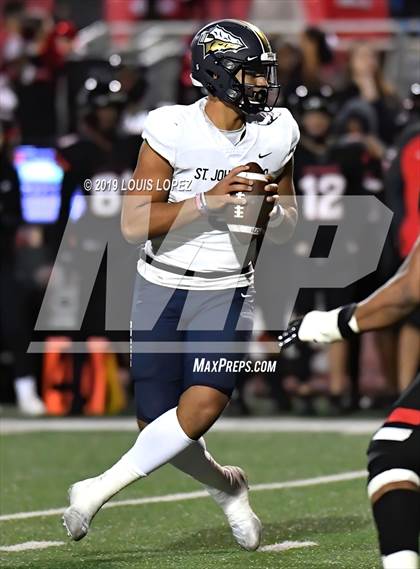Thumbnail 1 in St. John Bosco @ Centennial (CIF SS DIV 1 Semi Final Playoff) photogallery.