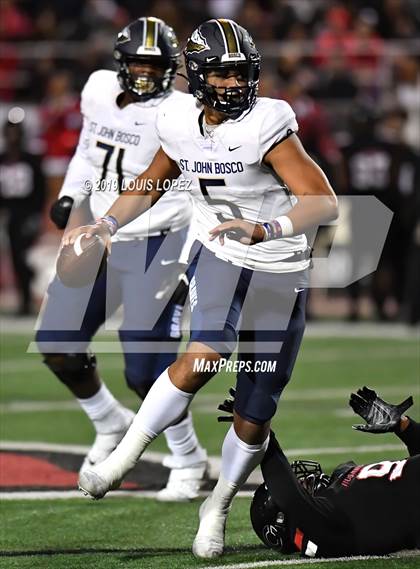 Thumbnail 3 in St. John Bosco @ Centennial (CIF SS DIV 1 Semi Final Playoff) photogallery.