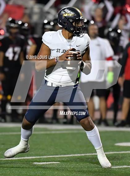 Thumbnail 1 in St. John Bosco @ Centennial (CIF SS DIV 1 Semi Final Playoff) photogallery.