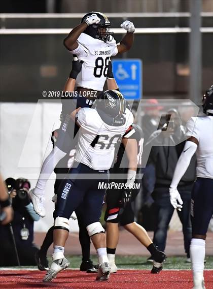 Thumbnail 3 in St. John Bosco @ Centennial (CIF SS DIV 1 Semi Final Playoff) photogallery.