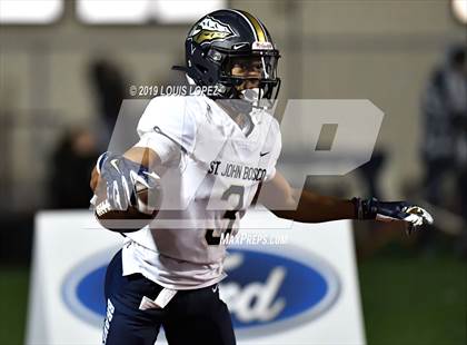 Thumbnail 1 in St. John Bosco @ Centennial (CIF SS DIV 1 Semi Final Playoff) photogallery.