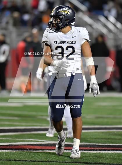 Thumbnail 1 in St. John Bosco @ Centennial (CIF SS DIV 1 Semi Final Playoff) photogallery.