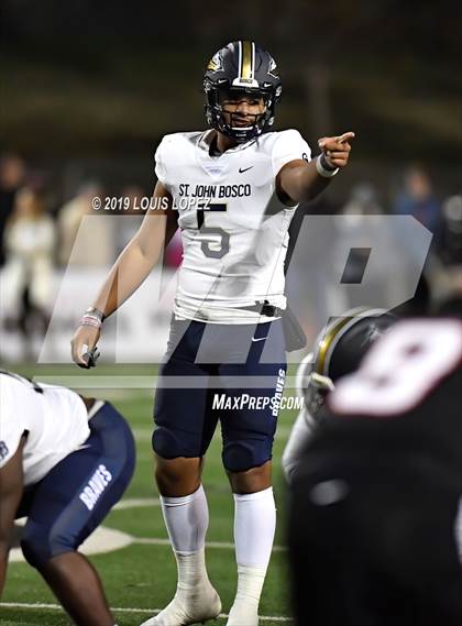 Thumbnail 1 in St. John Bosco @ Centennial (CIF SS DIV 1 Semi Final Playoff) photogallery.